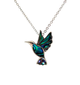 Blue Mountain Shoppes, Wild Pearl Necklace - Hummingbird
