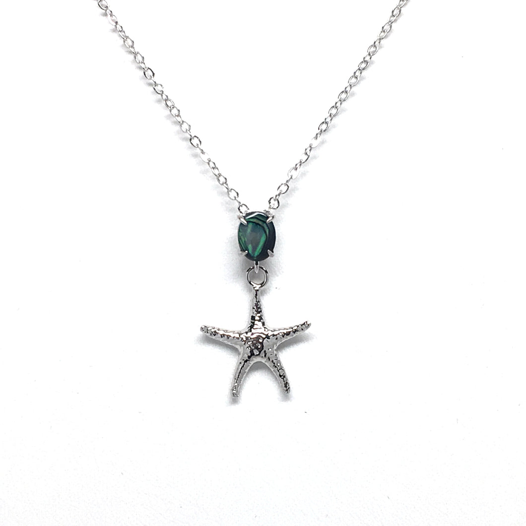 Blue Mountain Shoppes, Wild Pearl Necklace - Starfish